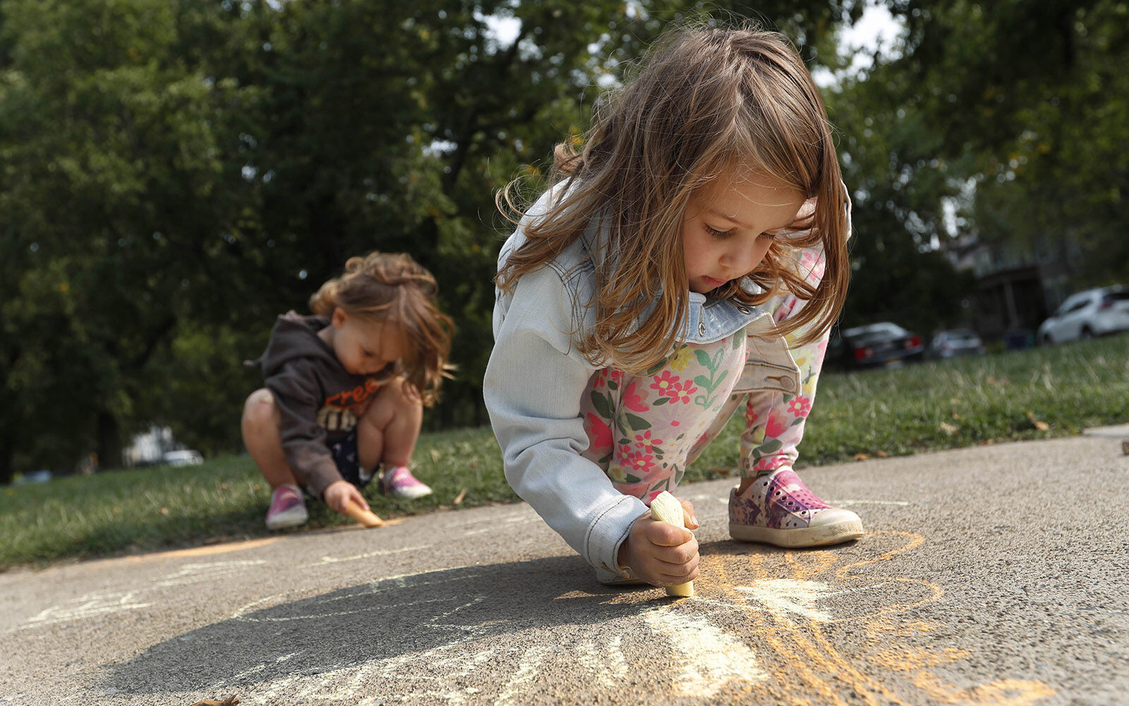 Chalk art
